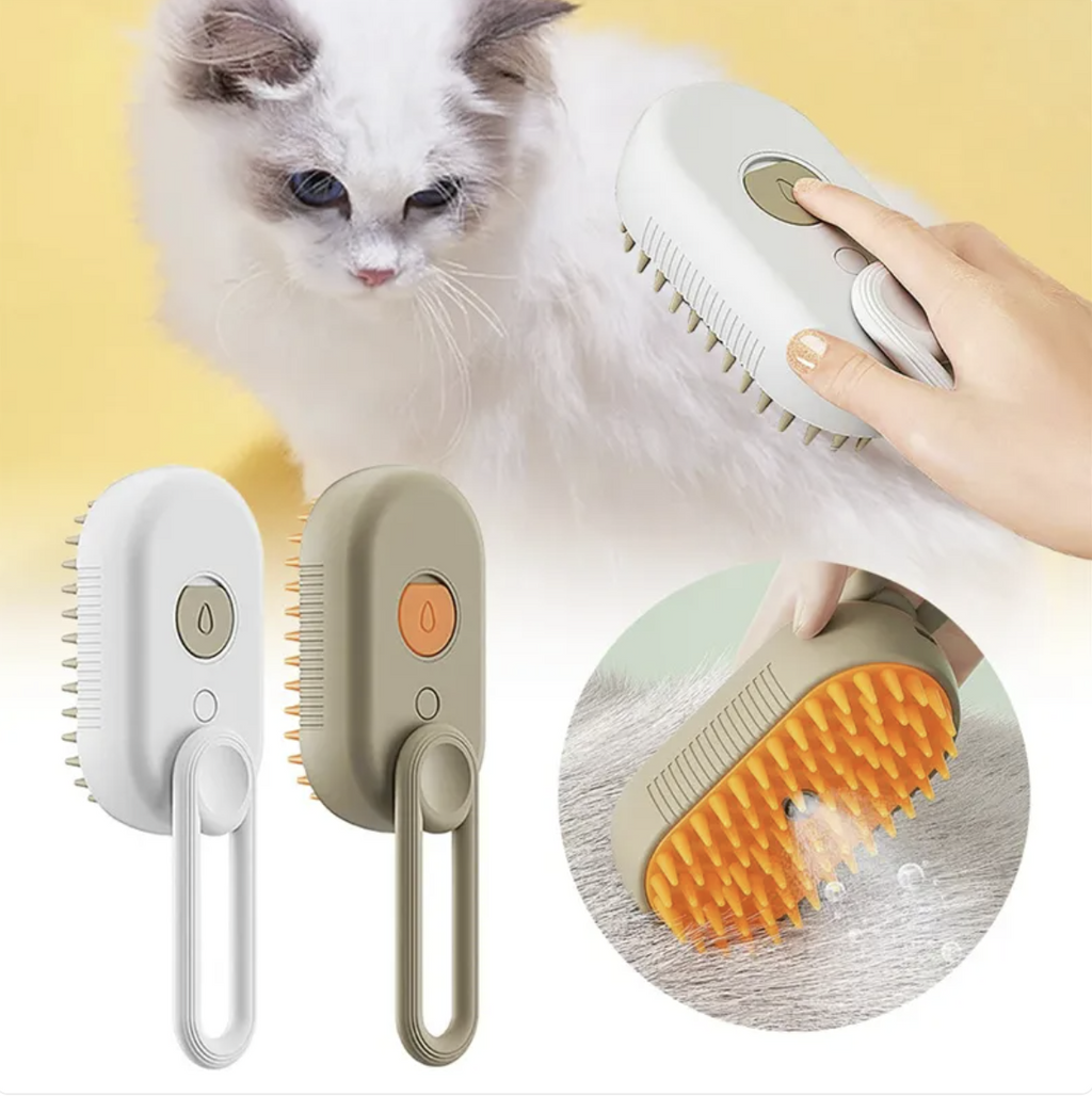 Brosse de toilettage anti-poils pour chiens et chats