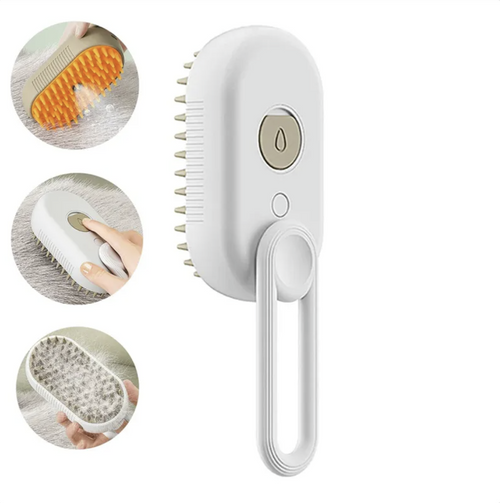 Brosse de toilettage anti-poils pour chiens et chats